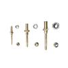 1Pair D4/D5/D6 Landing Gear Wheel Shaft M6/M8/M10 Steel Axle for Nuts Assembly Kit for RC Airplane Model DIY Parts(D5xM8xL24mm) view 2