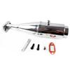 15005G Golden Rocket Exhaust Joint Tubing for 1/5 HPI 5B Rovan Baja 5B Nitro Off-Road Car(15005Y) view 2