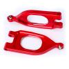 BENMAZ Aluminum Alloy RC Front Upper Lower Suspension Arm Swing Arm &Rear Lower Arm for Arrma 1/10 GORGON 4X2 2WD Gorgon Monster Truck (Red) view 3