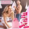 Pink Tower Game for Adults - 54pcs Wood Block Set with 6pcs DIY for Romantic Date Night Ideas and Couples Challenges - Perfect Valentine's Day Gift for Her view 4