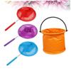 HANABASS Telescopic Fishing Net for Boys and Girls Stainless Steel 4pcs Set Extendable Insects Catching Net for Outdoor Fun and Educational Play Random Color view 2