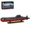 Aetheria Nuclear Submarine Building Set, 1:250 Typhoon Class Type 941 Military Battleship with Display Stand, Designed by MrJBuilds, Warship Enthusiasts Construction for Adult-2895 Pieces view 1