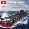 Aetheria Nuclear Submarine Building Set, 1:250 Typhoon Class Type 941 Military Battleship with Display Stand, Designed by MrJBuilds, Warship Enthusiasts Construction for Adult-2895 Pieces view 2