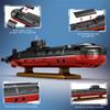 Aetheria Nuclear Submarine Building Set, 1:250 Typhoon Class Type 941 Military Battleship with Display Stand, Designed by MrJBuilds, Warship Enthusiasts Construction for Adult-2895 Pieces view 3