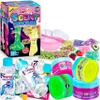 1:1 Scented Fruit Glue Slime Kit for Kids, FunKidz Neon Slime Making Kit for Girls Ages 6-12 Activities Craft Gifts Includes Color Glue and Super Clear Slime Activator to Make Slime Toys view 1