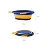 1Pc Portable Wash Basin Collapsible Compact Face Basin for Boy Girl for Bathing Travel Durable PP Material for Newborns view 2