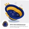 1Pc Portable Wash Basin Collapsible Compact Face Basin for Boy Girl for Bathing Travel Durable PP Material for Newborns view 3