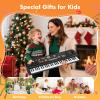 61 Key Upgrade Piano Keyboard for Kids Beginners Electronic Keyboards Pianos with LCD Screen Microphone Musical Instrument Toys for 3 4 5 6 7 8 Year Old Boys Girls Gifts view 4