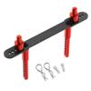 RC Car Body Post Mounts Metal Alloy Front and Rear Shell Column for Axial SCX10 II 90046 90047 1/10 RC Crawler Car Parts(Front RED) view 1