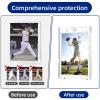 20pcs 100PT Magnetic Card Holders for Trading Cards, Trading Card Magnetic Case - UV Protection, Clear Hard Plastic Protectors for Sports, Baseball, Football, Hockey, MTG, Yugioh Cards view 4