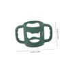 4Pcs Silicone Bottle Handles Fit for Wide Neck Milk Bottles Soft Comfortable Grip for Little Hands Easy to Clean view 2