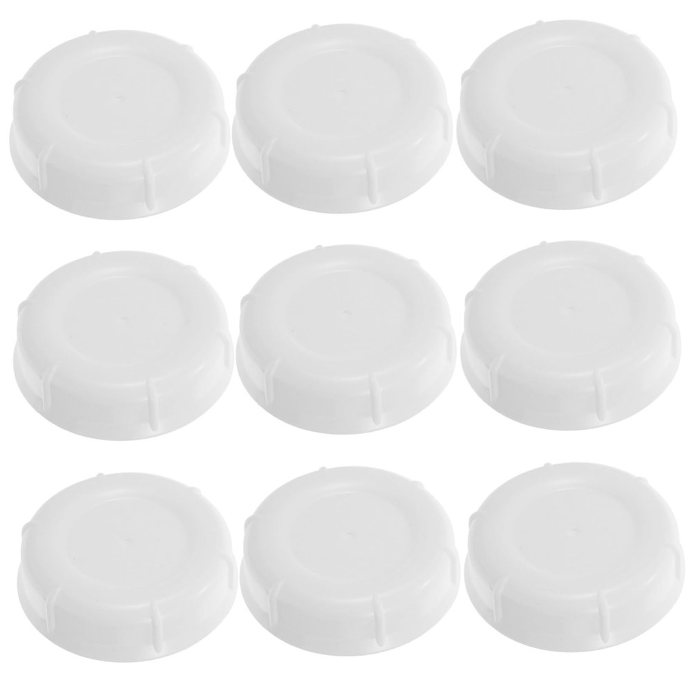10Pcs Leakproof Bottle Caps Durable Sealing Discs for Milk Storage Replacement Lids for Bottles for Freshness and Travel