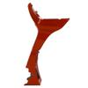 Fairing Spoilers Cover Compatible with 2017-UP Harley-Davidson Road Glide FLTRX FLTRXS Plastic Fairing Spoiler Chin Cover Scorched Orange view 3