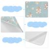 Cooling Baby Mattress pad Waterproof 28" x 52" Ultra Soft Mattress Protector Pads for Kids Cute Cartoon Dogs view 4