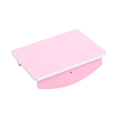 Yiju Wooden Balance Board Balance Training Fitness Equipment Versatile Anti Slip Wobble Board for Home Gym Office Core Strength, Pink