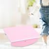 Yiju Wooden Balance Board Balance Training Fitness Equipment Versatile Anti Slip Wobble Board for Home Gym Office Core Strength, Pink view 3