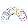 10Pcs Soft Silicone Jelly Bracelets Extremely Stretchy Rubber Wristbands for Parties Themes and Everyday Wear Fashion Accessory for Adults view 1