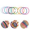 10Pcs Soft Silicone Jelly Bracelets Extremely Stretchy Rubber Wristbands for Parties Themes and Everyday Wear Fashion Accessory for Adults view 4