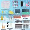 24 Pack Build a Snowman Kit Christmas Crafts for Kids, Modeling Clay DIY Xmas Snow Toys Christmas Arts and Crafts for Kids Vacation Gift School Winter Party Fun Indoor Decorations view 2