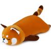 19'' Large Red Panda Plush Stuffed Animal- Cute Red Panda Plush Pillow Plushies, Big Plushie Toy, Cute Hugging Boby Pillow Stuffed Animal, Birthday Gifts for Kids Girls Boys view 1