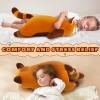 19'' Large Red Panda Plush Stuffed Animal- Cute Red Panda Plush Pillow Plushies, Big Plushie Toy, Cute Hugging Boby Pillow Stuffed Animal, Birthday Gifts for Kids Girls Boys view 4
