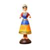 Clay -Tanjore Dancing Doll Showpiece for Home Decor -28 Cm (11 Inch), Glossy view 1