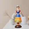 Clay -Tanjore Dancing Doll Showpiece for Home Decor -28 Cm (11 Inch), Glossy view 2