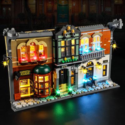 BOOZUU Light Kit for10351 Sherlock Holmes Book Nook - Compatible with Sherlock Holmes Book Nook 10351 Building Set for Adults (Lights Only, No Model)