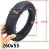 , 10 Inch Pneumatic Inner and Outer Tires, Non-Slip and Wear-Resistant, Suitable for Baby Cages/Scooters, 260X55,10X2.0 Optional Scooter Tires view 2