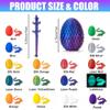 3D Printed Dragon Egg Toy, Fidget Toys for Children, Xmas Gift for Adults with Stress, Autism, ADHD, Perfect Christmas Stocking Stuffer (4 Pack) view 3