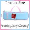 Aliceset Mahjong Rack Storage Bag 21 x 6.5 x 2 Inches Mahjong Gifts for Women Mah Jong Tile Bags with Zipper for Tiles and Pushers Rack Storage Bags Gifts Accessories(Only Bag) view 2