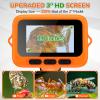3" Screen Digital Microscope for Kids: 1000X Rechargeable Mini Pocket Portable Miniscope Magnifying Glass 4K Coin Jewelry Loupe Edu Science STEM Toy Xmas Gift 4-12 Boys Girls view 2