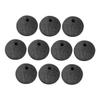 10Pcs Black Sponge Clown Nose for Cosplay Comfortable Fit Lightweight Portable Clown Accessories for Performances Parties Dress Up Events view 1