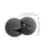 10Pcs Black Sponge Clown Nose for Cosplay Comfortable Fit Lightweight Portable Clown Accessories for Performances Parties Dress Up Events view 2