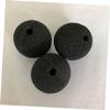 10Pcs Black Sponge Clown Nose for Cosplay Comfortable Fit Lightweight Portable Clown Accessories for Performances Parties Dress Up Events view 4