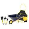 Stanley Jr. Kids Wheelbarrow Set  6-Piece Durable Toddler Wheelbarrow & Garden Tools  Child Outdoor Toy for Ages 3+  Fun, Educational Backyard Play with Apron, Gloves & Tools view 1
