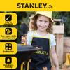 Stanley Jr. Kids Wheelbarrow Set  6-Piece Durable Toddler Wheelbarrow & Garden Tools  Child Outdoor Toy for Ages 3+  Fun, Educational Backyard Play with Apron, Gloves & Tools view 3