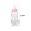 2Pcs Pink Bottle Coin Bank Detachable Plastic Money Box for Shower Birthday Party Decoration Spacious Storage for Savings Fun and Engaging Piggy Bank view 2