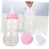 2Pcs Pink Bottle Coin Bank Detachable Plastic Money Box for Shower Birthday Party Decoration Spacious Storage for Savings Fun and Engaging Piggy Bank view 3