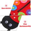 MOUNTTU Felt Board for Toddlers, Non-Woven Ladybird DIY Kit, Learn to Zip and Button DIY Ladybird Craft Early Learning Basic Life Skills for Kids Sew Fun Animals Kit Shoe Tie Practice for Kids view 2