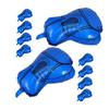 10Pcs Vibrant Aluminum Foil Punching Balloons for Boys Birthday Wrestling Party Decorations Sports Celebrations Gym Events Easy Inflation Realistic Design view 1