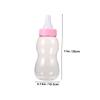 2Pcs Jumbo Bottle Piggy Bank Transparent Milk Bottle Candy Jar for Shower Engaging Savings for Capacity Coin Bank Pink view 2