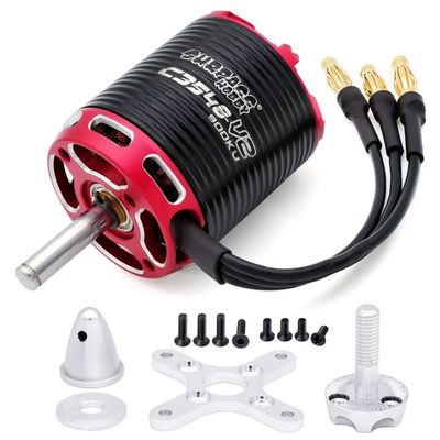 14 Poles C3548 V2 790/900/1100KV Outrunner Brushless Motor for RC Fixed-Wing Airplane (1100KV)