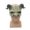 1PC Devil Half Face Mask for Halloween Party Ghostlike Masquerade Prop for Cosplay for Costume Parties and Festivals Fine Workmanship and Novelty Design view 1