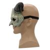 1PC Devil Half Face Mask for Halloween Party Ghostlike Masquerade Prop for Cosplay for Costume Parties and Festivals Fine Workmanship and Novelty Design view 4