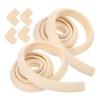 1Set Furniture Edge Protector Strip Safety Guard for Tables Desks Cabinets Adhesive Shaped Protection Soft Multipurpose Easy to Install with Corner view 1