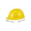 2pcs Kids Construction Hat Yellow Plastic: 8.26 Inch Hard Hats Worker Helmets for Kids Pretend Role Play Themed Parties Dress up and Fun view 2