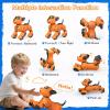 anysun Remote Control Robot Dog for Kids, Programmable Smart Puppy Intelligent Learning Dancing Walking RC Robot Toys for Girls and Boys (Yellow) view 4