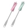 2Pcs Bottle Brush Food Grade Pacifier Scrubbing Brush for Cleaning Long Handle Design for for Milk Bottles and Feeding Essentials view 1