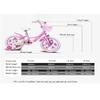 3FLQOOPP Trike 12' 14' Kids Bike for 2-5 s Height 33-41 Inch Girls Girls Bike with Training Wheels and Coaster Brakes Children's Cycling 99% Assembled Macaron (Blue 14) view 3